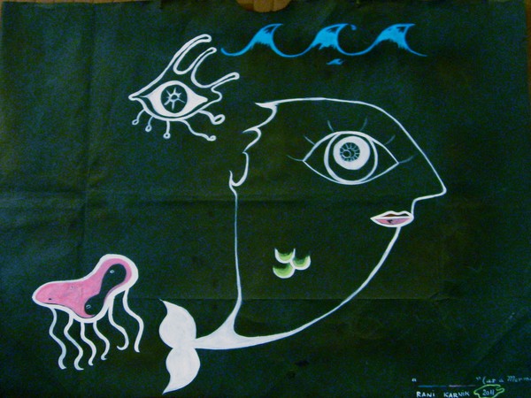 Self-Portrait as Mermaid
