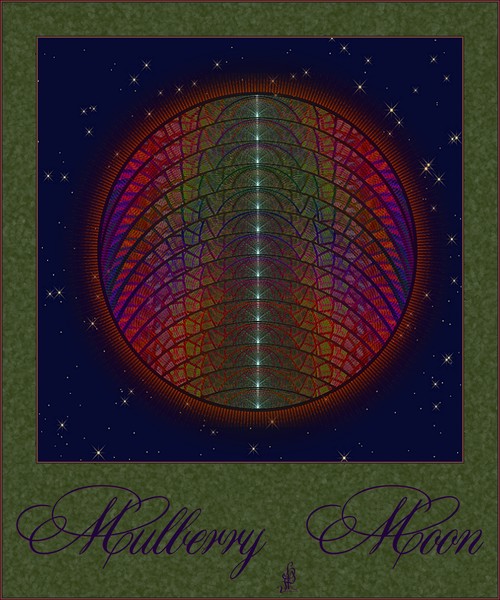 Mulberry Rainbow Moon