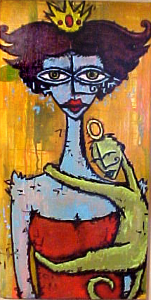 princess and the green monkey