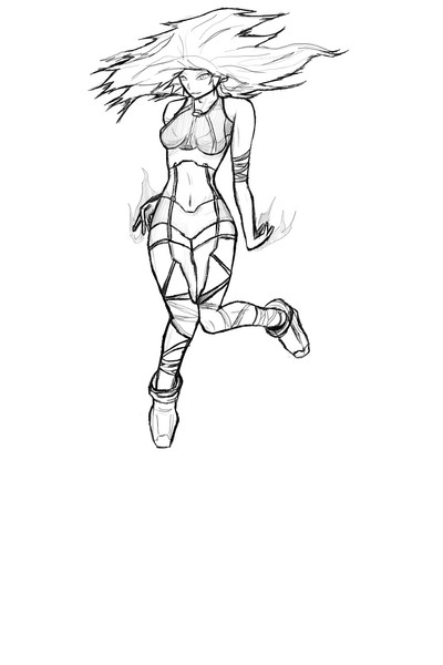 Female Psion Concept (in progress)