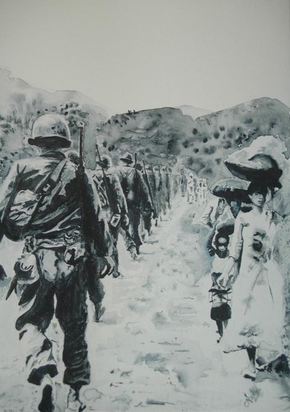 war