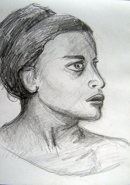 Girl after Delacroix