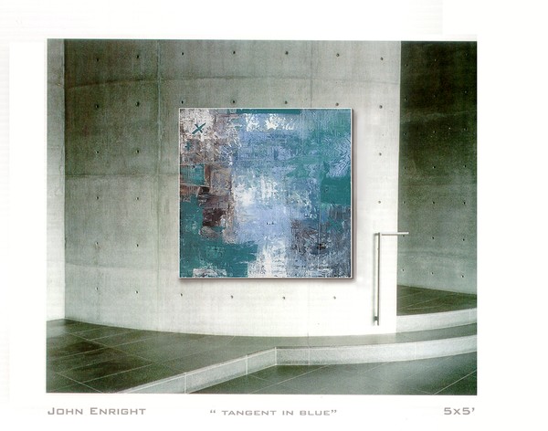 Tangent in Blue