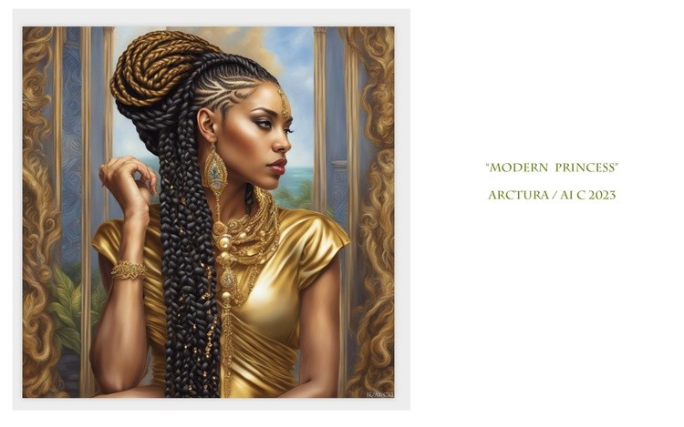 Modern Princess African 