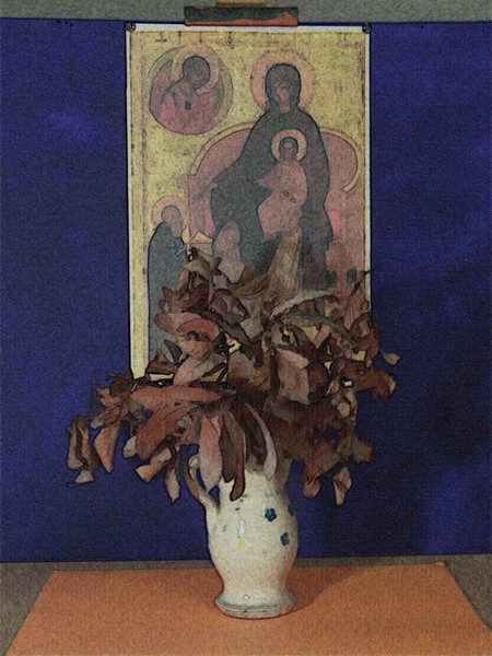 Madonna con fiori