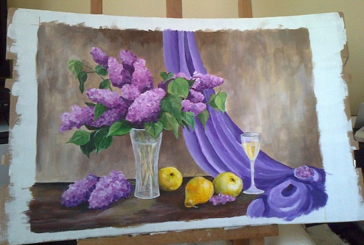 Wine and lilac (1)