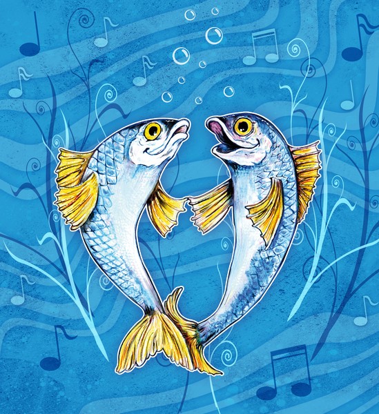 Dancing fish