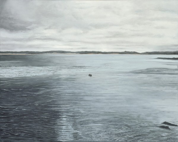 Fishermen In A Lake