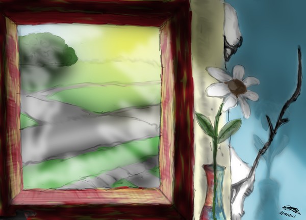 The first flower of spring