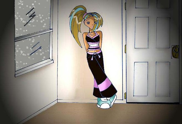 In my room