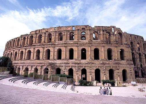 El Jem amphitheatre Tunisia
