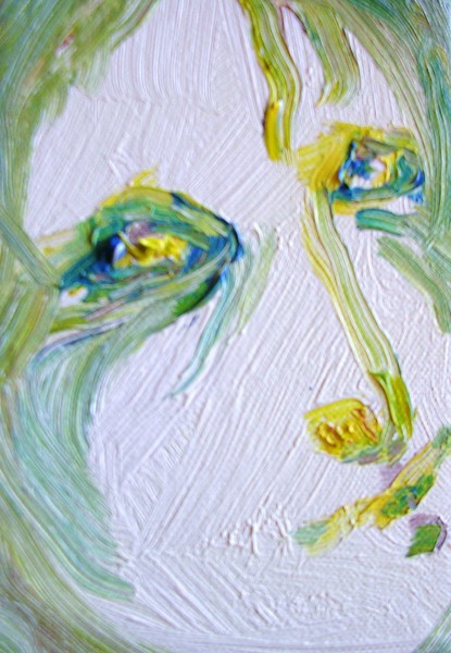 Young Girl, 8, Oil 7x5 inches