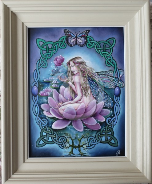 Pisces zodiac fairy faerie fantasy art