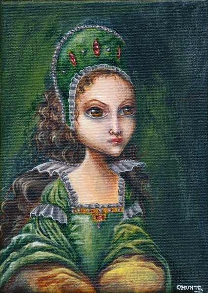 Surreal interpretation of Anne Boleyn  