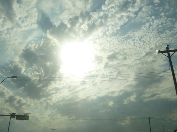 Sun and clouds