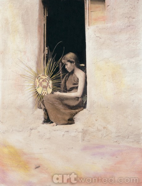 The Basket Weaver, Circa1904