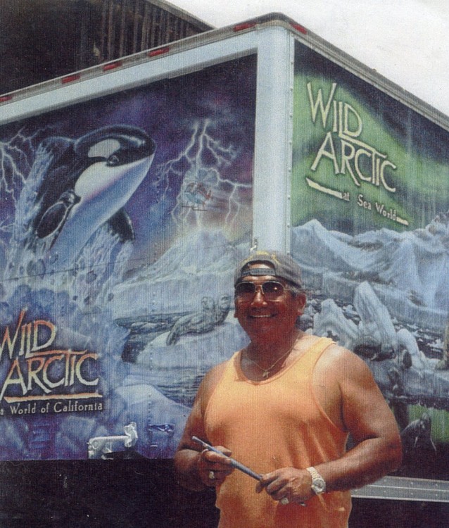 Sea World's Wild Arctic, Truck Mural Commission