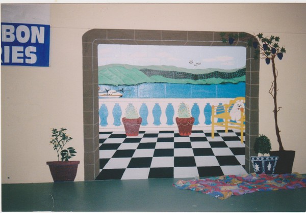 mural i did at Martin County Fairgrounds