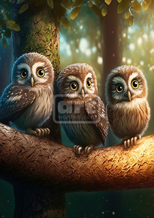 The 3 little owl's