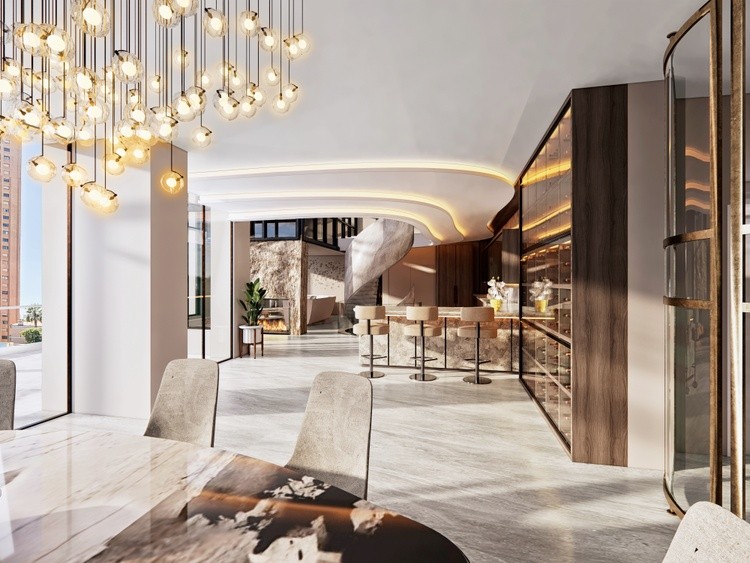 Living Room Brilliance: Unveiling the Expertise of Our Interior Rendering Company