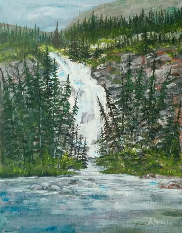 Bow Valley Lower Canadian Rocky Mountains