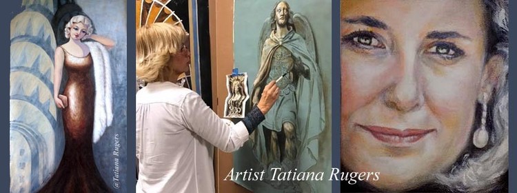 Portraits and Trompe lOeil-artist Tatiana Rugers