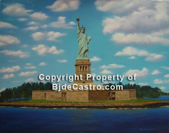 The Statue of Liberty, New York