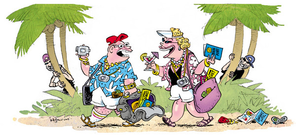 Tourists