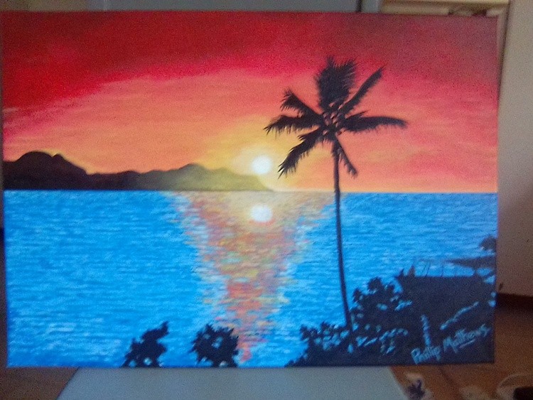 Tropical sunset
