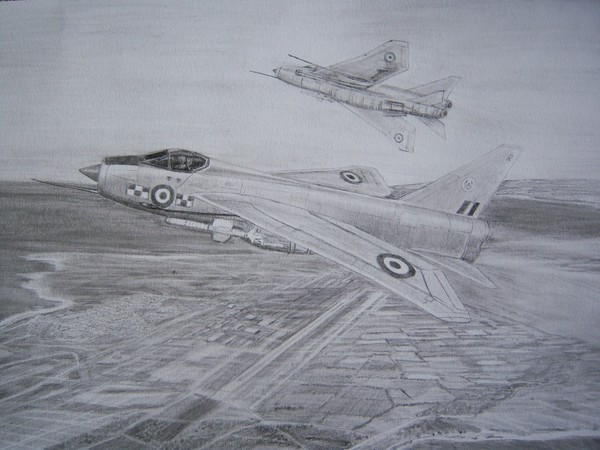 Lightnings over Akrotiri