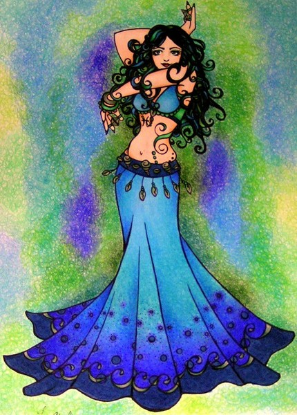 Pisces Belly Dancer