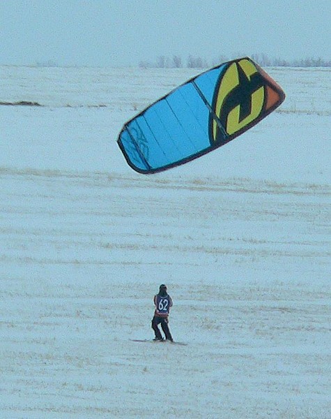 Snow Board Sailing