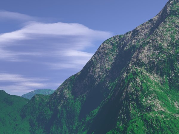 Lush Mountian-side