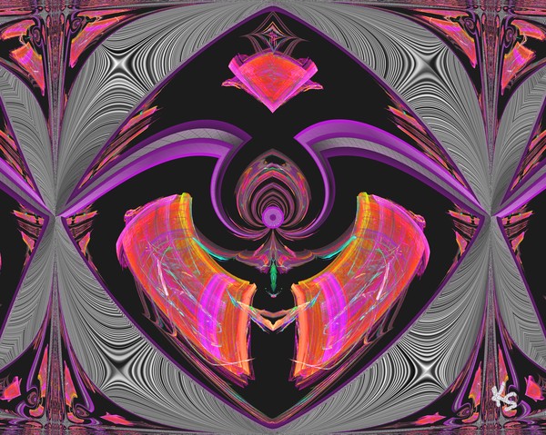 abstract silver