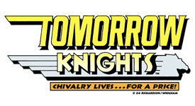 Tomorrow Knights Comic Book Logo