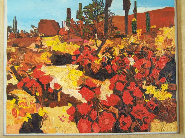 landscape oil painting arizona