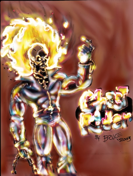 Ghost Rider Hot Fire...