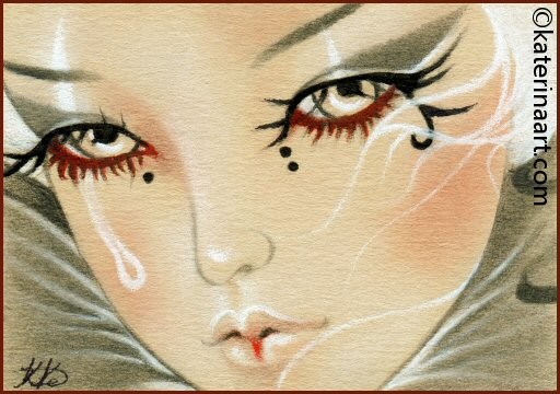 Teardrop - ACEO