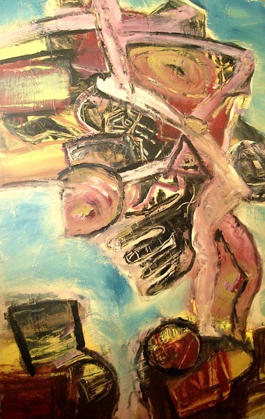Personage with Hand and figure