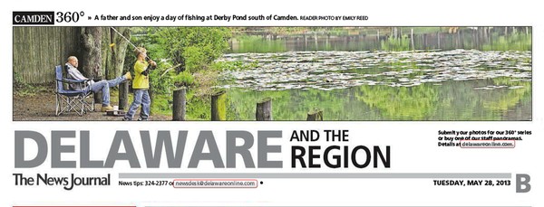 107th News Journal Panorama-Derby Pond
