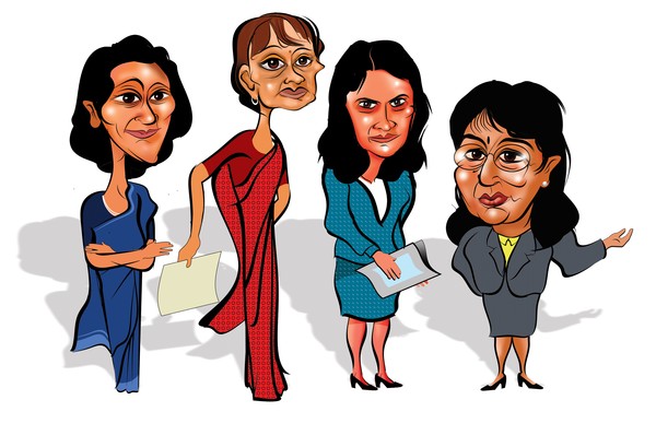 some caricatures for some stupid magazine