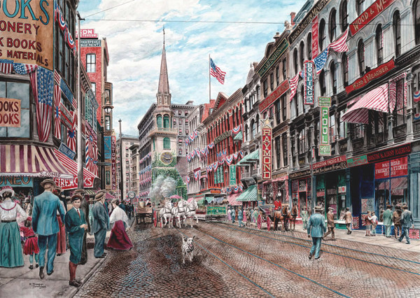Four Alarm fourth of July/Boston; ca. 1906