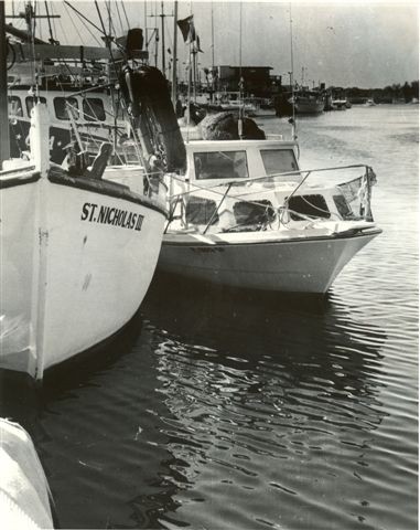 two boats at tarpon springs