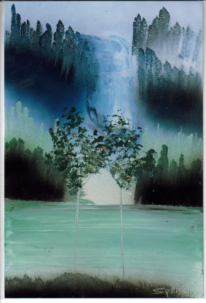 oriental watrfall