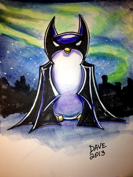 dark penguin