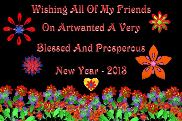 Happy New Year Art Wanted Friends!