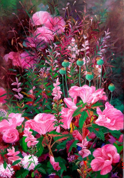 Pink azalea