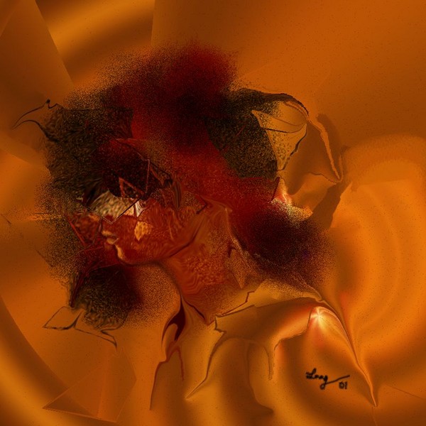 Golden Abstract