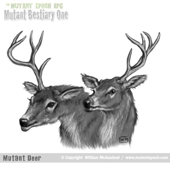 Mutant Deer portrait