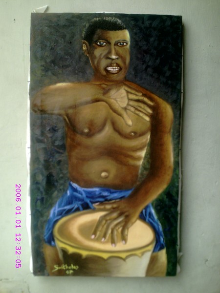 traditional drummer